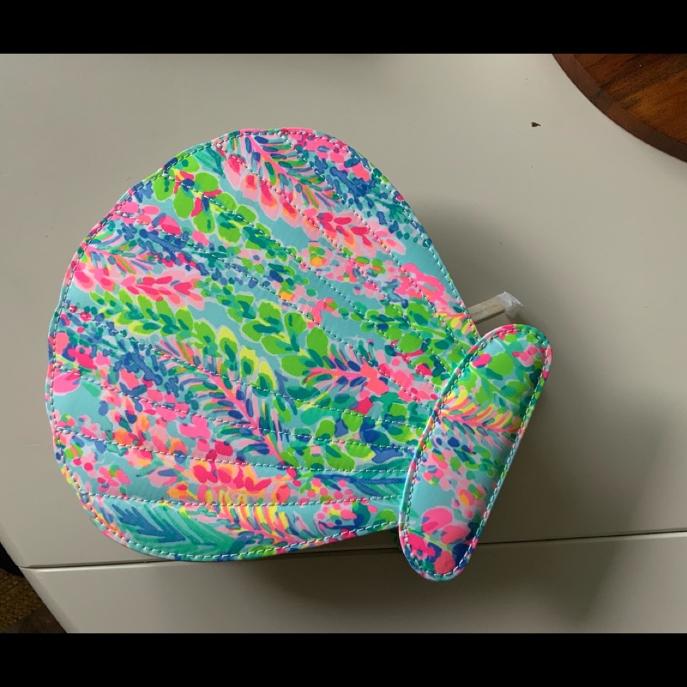 Lily Pulitzer Makeup Brush Set and Bag